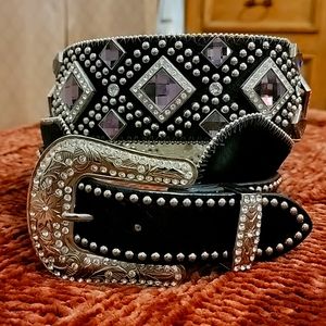 BHW Rhinestone Belt
